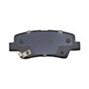 D1595 D1544 Front Rear Semi-metallic Brake Pads Sets Compatible With