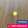 2000 Pieces, 20mm - Red Dot Stickers, Sticky Dots Round