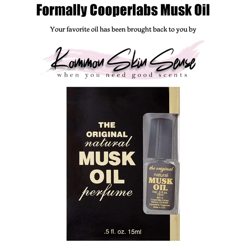 Kommon Skin Sense The Original Musk Oil 0.5 Fl Oz.