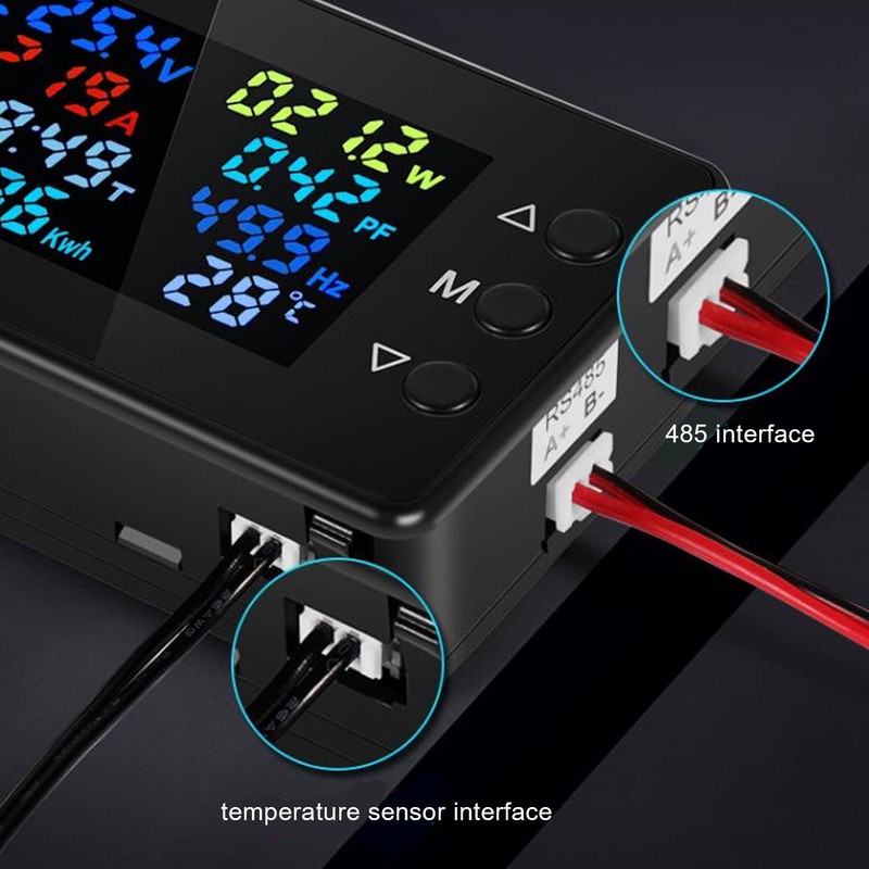 Volt Amp Meter 0 to 100A 50 to 300V Color