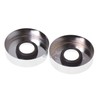 Aqbau Cover rosettes for radiators with protective tube, pipe collar,
