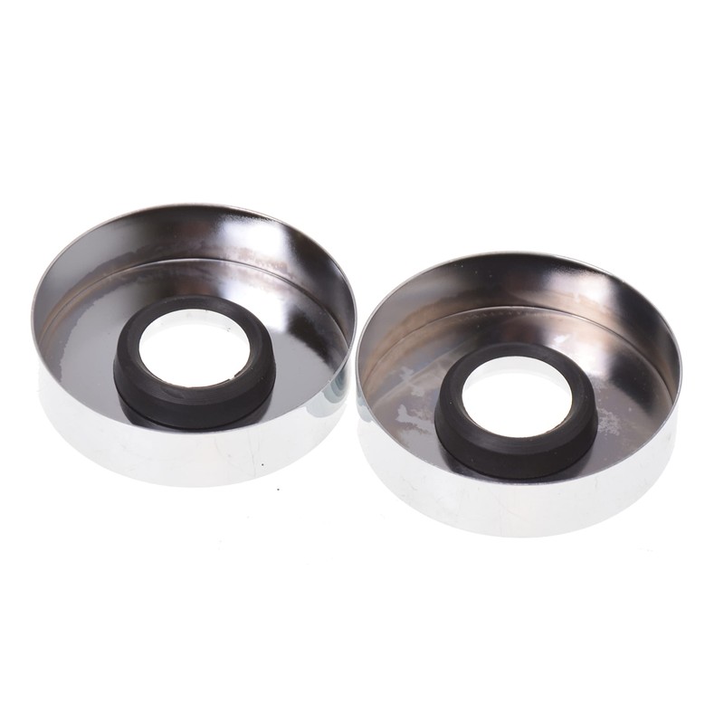 Aqbau Cover rosettes for radiators with protective tube, pipe collar,