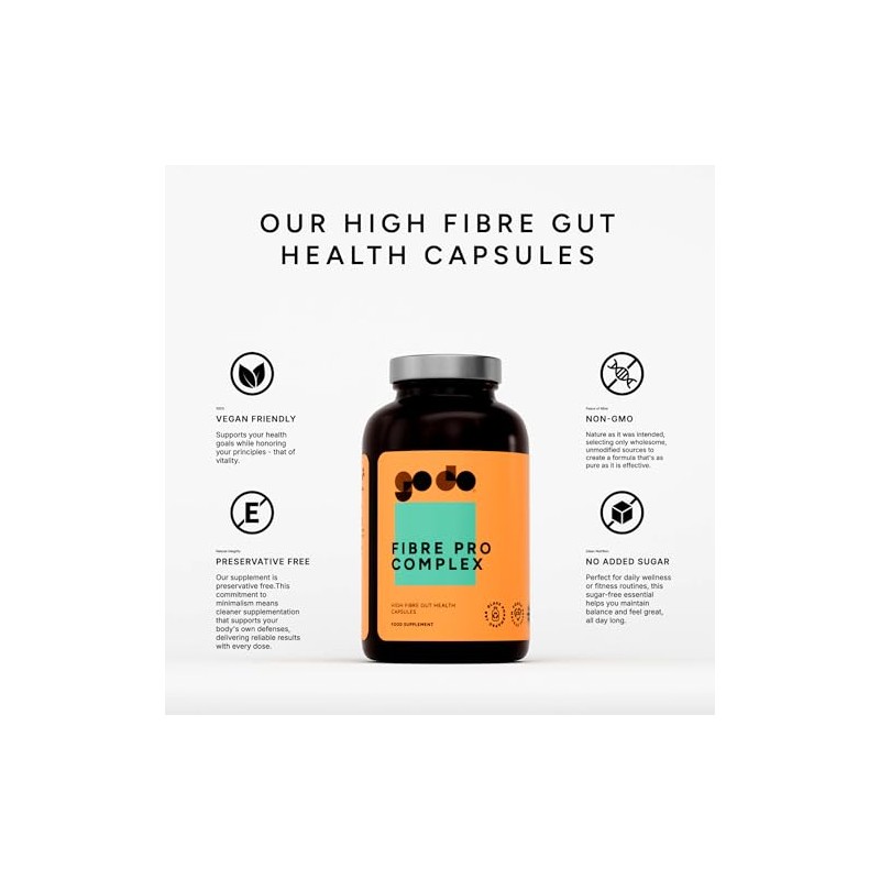Fibre Pro Complex Capsules - Inulin Powder - Husk Powder