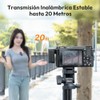 ULANZI A100 Micrófono inalámbrico de Solapa,captación de 360°