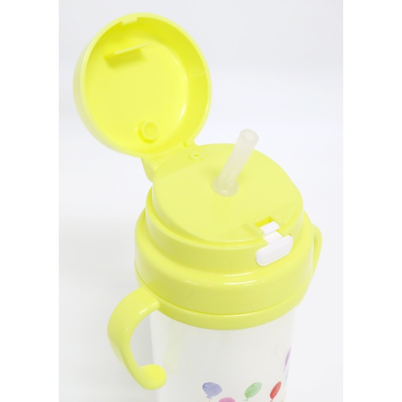 OSK SC-370S Straw Bottle, 12.5 fl oz (370 ml), Mealtime