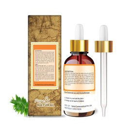 CRYSALIS Crysalis Neem (Azadirachta Indica) Oil |100% Pure & Natural Undiluted Carrier Oil Organic Standard| for Moisturizing The Skin & Hair Care | Aromatherapy Oil | 50ml