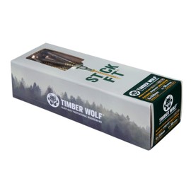 Timber Wolf TW60150 Woodscrews - 6.0 x 150mm - Box of 50, Zinc & Yellow (Gold)