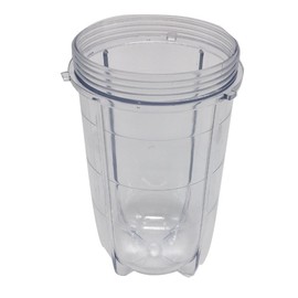 JOYSTAR 1 pcs 16oz Replacement Tall Jar Cup Fits Original Magic Bullet Blender Juicer,cups Compatiable with Model MB1001/MB 1001B/MBR-1701 /MBR-1702 /MBR-1101 /MB-BX1770-02/MBR-0301 (1, 16oz Tall cup)