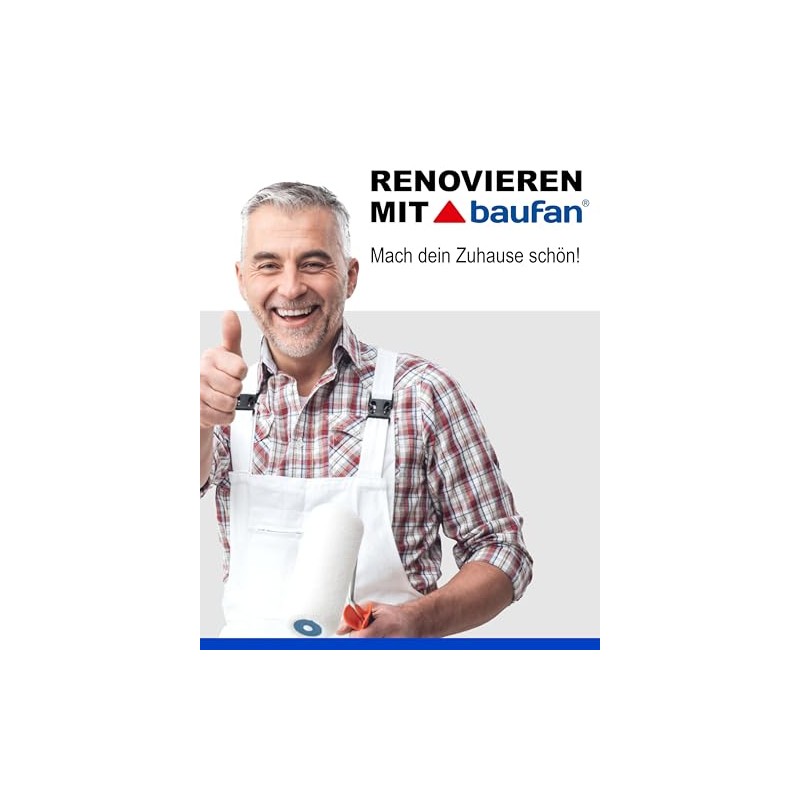 Baufan Direct White Repair Paint 250ml with Application Brush Repair