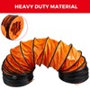 Happybuy 25ft PVC Flexible Duct Hose for 10" Utility Blower