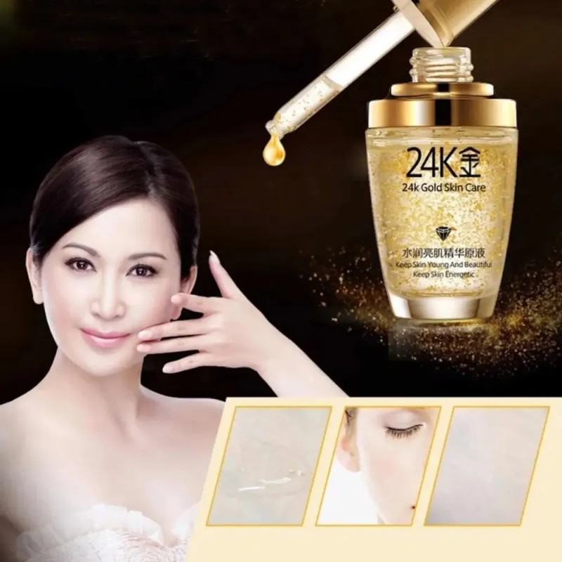Bioaqua 24k GoLG Essence Colageno Gold Skin Tipo De Piel