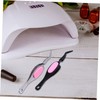 Angoily 4pcs Stainless Steel Craft Tweezers Comfortable Grip for Precision