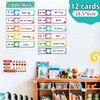 Lachilly 12 Pcs Daily Routines Schedule Cards, Schedule Pocket Chart