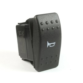 Carling Momentary (On)-Off,  Horn Rocker Switch, V2D1, 20A, 12V, SPST