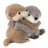 Warmies Soft Toy "Kuschelfreunde Otter Set of 2" Millet Lavender