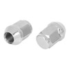 X AUTOHAUX 4 Pcs M14x1.5 35mm Chrome Wheel Lug Nuts