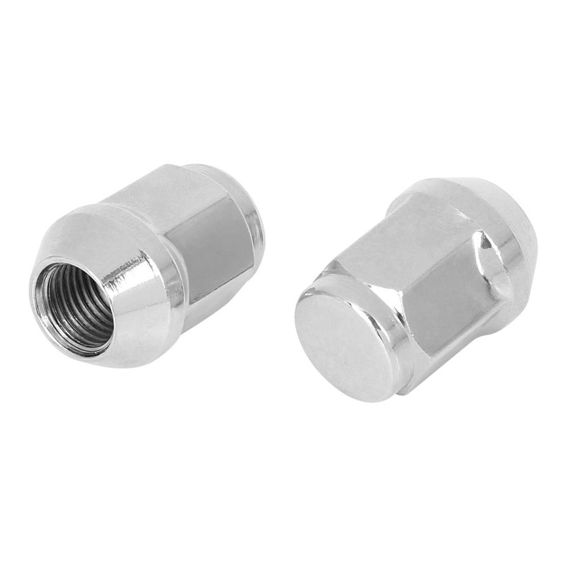 X AUTOHAUX 4 Pcs M14x1.5 35mm Chrome Wheel Lug Nuts