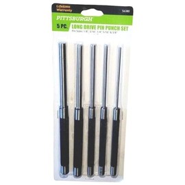 5 Piece Long Drive Pin Punch Set