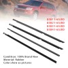 4PCS Door Glass Belt Outer Molding Weatherstrip For Suzuki Grand