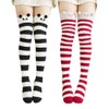 Wander G Womens Over Knee High Fuzzy Socks Cute Cartoon