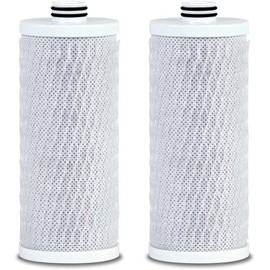 Aquasana Clean Water Machine Replacement Filter Cartridges - Removes Up To 96% of Chlorine & 99% of 77 Contaminants - 2 Count - AQ-CWM-R-D