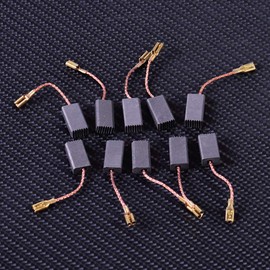 BIlinli 10pcs Carbon Brushes Replacement fit for BOSCH GWS 580 GWS 850 C GWS 7-115 GWS 8-125 GWS 9-150CS GWS6-100 D11