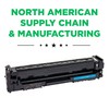 Clover Remanufactured High Yield Toner Cartridge Replacement for HP CF501X