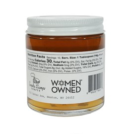 Smoke Camp Crafts - Dandelion Blossom Jelly, Gourmet Low Sugar Jelly, Homemade & All Natural Preserves, Small Jelly Jar, Vegan Honey Substitute, 5 Oz (142 Grams)