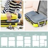YYDSLEE Compression Packing Cube 7-Piece Clothes Bags Packing Cubes Clothes