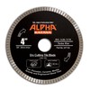 Alpha Katana 4-1/2" Dry Diamond Blade