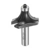 sourcing map Roundover Router Bit 1/2" Shank 1-1/4" Cut Diameter