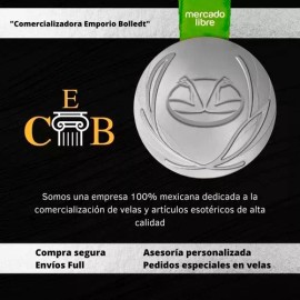 Veladora Ecológica C/8 Piezas Pata De Elefante (jumbo)