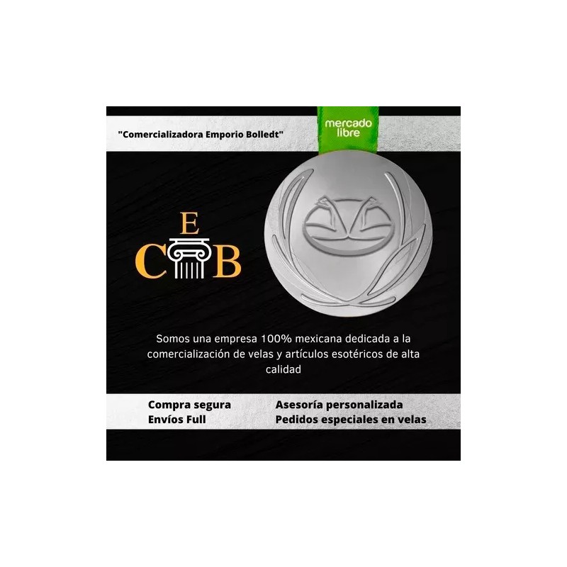 Veladora Ecológica C/8 Piezas Pata De Elefante (jumbo)