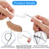 Daryunk 15pcs Deep Ear Canal Hearing Aid Cleaning Kit, Reusable
