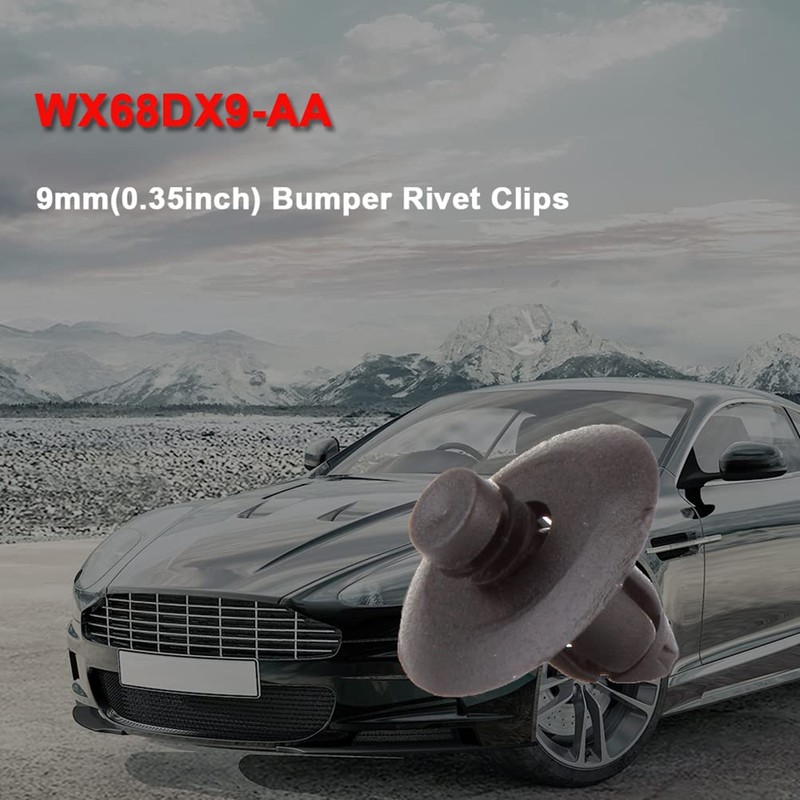 Aintier Car Plastic Clips Mixed Car Push Retainer Clips WX68DX9-AA