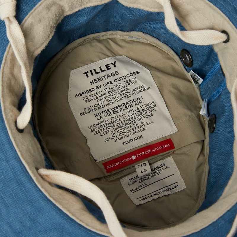 Tilley T3 Wanderer Hat, Denim Blue, 7.25