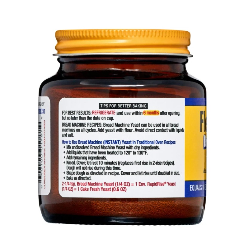 Fleischmann's Classic Bread Machine Yeast 4 oz (Pack of 1)