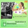 310 Nutrition Polvo de electrolitos sin azúcar - Paquetes de