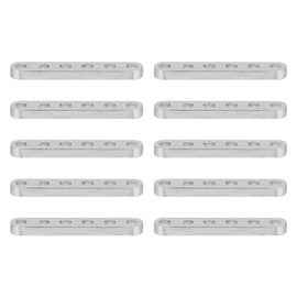 10pcs Flat Straight Braces Fixing Aluminum 4 X 8mm Connect Straight Brackets for Robot Engineering Equipment3102-0006-0048
