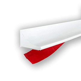 39" Shower Threshold Water Dam Barrier(0.47"H x 0.79"W) for Bottom of Frameless Shower Door,Silicone Sink Water Splash Guard for Kitchen and Bathroom,Shower Dam for Tub Surrounding