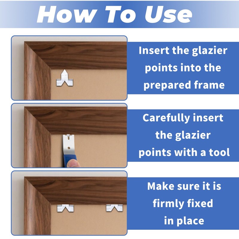 Glazier Point Driver, Glazing Push Point Driver Tool with 120