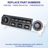Heater Climate Control Switch Module Panel 79600-S84-A01ZA Compatible with Honda