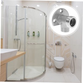 Outanaya Wall Mount Shower Hose Connector for Bathroom Faucet Installation Kit Exposed Faucet Accessory for Hand Shower Valve and Outdoor Shower Systems