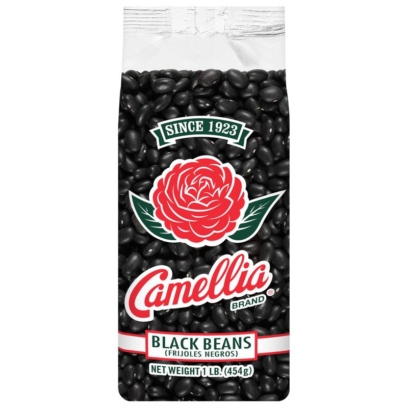 Camellia Brand Dried Black Beans, Frejoles Negros – Premium Non-GMO