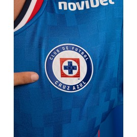 Pirma Cruz Azul 2025-2026 Jersey (US, Alpha, Large, Regular, Regular, Home Jersey)