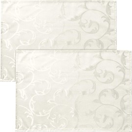 Erwin Müller Greven Place Mats Washable Cream 35 x 50 cm Pack of 2