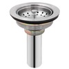 EADOT 3-1/2 inch Brushed Nickel Kitchen Sink Drain Assembly with