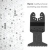 Multitool Blades Pack of 15 Oscillating Saw Blades 44 mm