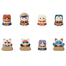MEGA CAT PROJECT Mobile Suit Gundam Mobile Suit Nyandam Earth Federation Army Meow! Box of 8