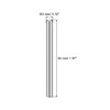 TOP-VIGOR 30Pcs 3mm x 50mm Dowel Pins Shelf Support Pegs,